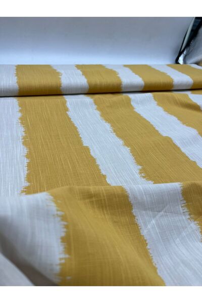 Kumaş Sevdası Patterned Cotton Linen Width 150 cm Dress Shirt Tunic Etc.