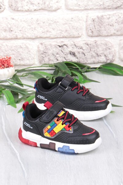 fort أحذية أولاد مضيئة بنمط شعار كول هيروز مريحة