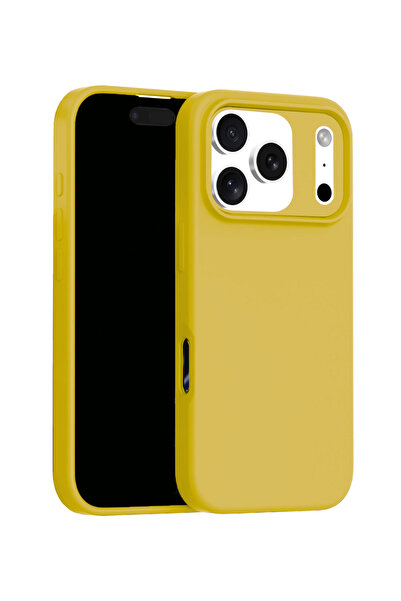 Wtech غطاء حماية سيليكون سائل ناعم لهاتف Apple iPhone 17 Pro Max 5G 2025