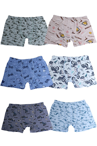 par lingerie pl Boxeri pentru băieți, 6 piese, cu model A8