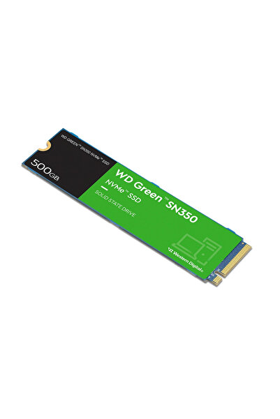 Genel Markalar WD Green SN350, WDS500G2G0C, 500GB, 2400/1500, Gen3, NVMe PCIe...