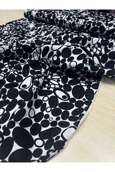 Kumaş Sevdası Țesătură poplin de vară (lățime 145 cm) pentru rochii, cămăși, tunici etc. Nu se vede prin interiorul.