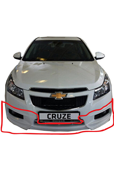 TÜRKSET Chevrolet Cruze Sedan (2009 - 2013) Ön Tampon Ek (Plastik) (( BOYASIZ ))