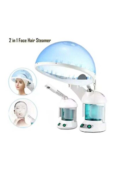 R Beauty جهاز بخار للوجه والشعر - 2 في 1 للعناية بالبشرة والشعر