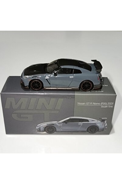 mini gt Nissan GT-R Nismo (R35) 2024 Stealth Gray
