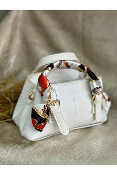 DEMİR ACCESORİES Women's Scarf (Shawl) Mini Zipper Closure Two-Handle Long St...