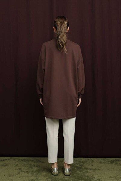 Puane Women's Pocket Embroidered Detailed Tunic 10727