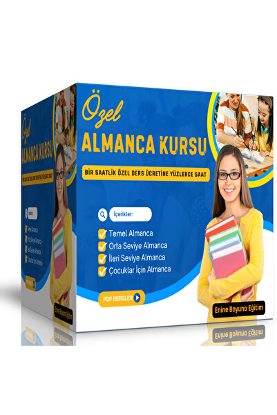 Enine Boyuna Eğitim Special German Course (Download Link Will Be Sent)
