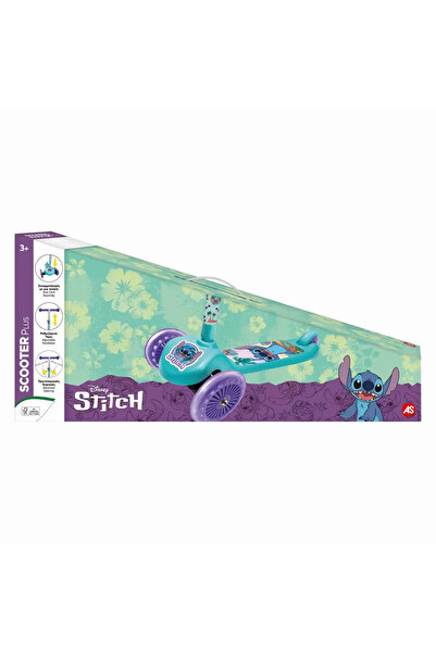 Disney AS Plus Stitch 3-wheel scooter, Multicolor