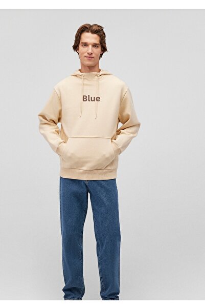 Mavi Logo Printed Loose Fit Sweatshirt