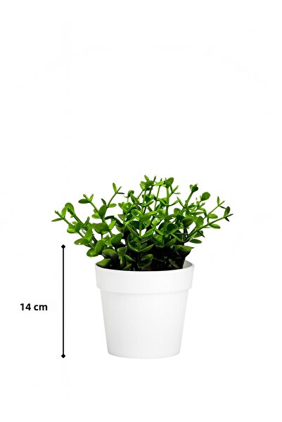 HOMİNG Fika Artificial Green Decorative Plant
