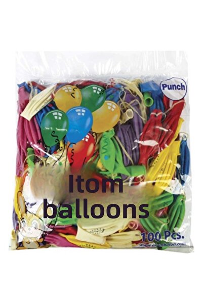 Go İthalat Punch - Big Balloon 100 Pieces (5273)