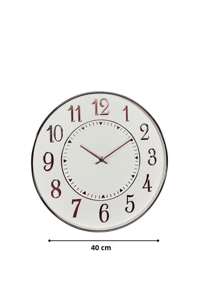 HOMİNG Rose Gold 40 cm Wall Clock 242270