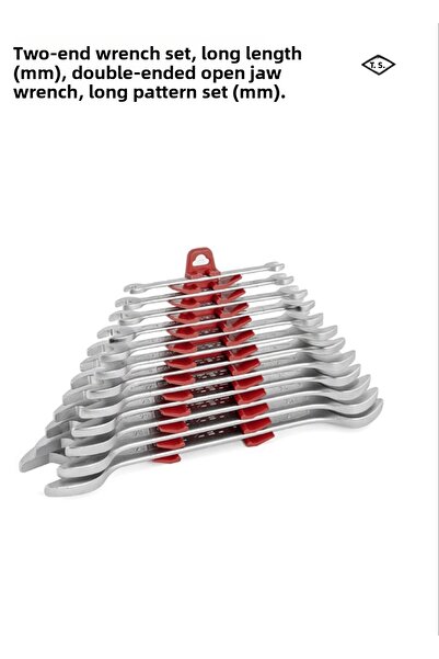 İzeltaş Two Mouth Key Set Long (Fork Set) 12 Pieces