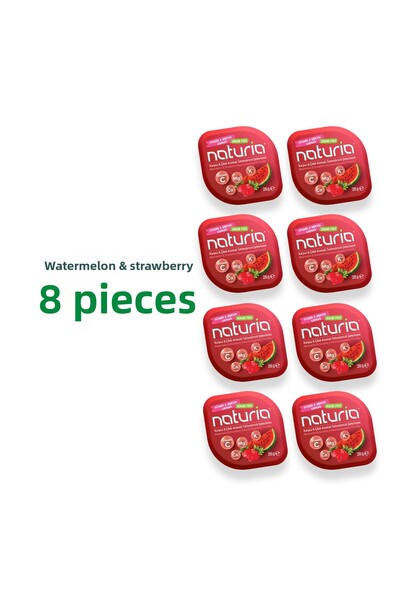 Naturia حلوى ستيفيا بنكهة البطيخ والفراولة