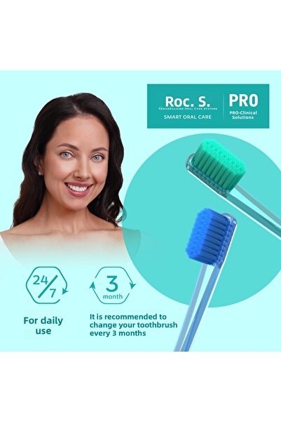 R.O.C.S. R.o.c.s Pro 5940 Ultra Soft Toothbrush - Green