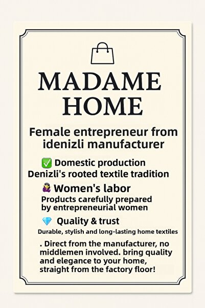 Madame Home 160*200 Double Fitted Sheet Set Cotton Corner Depth 33 cm