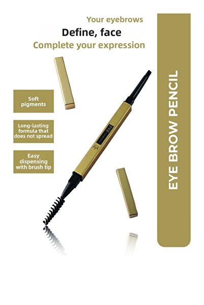 PYX Cosmetics قلم حواجب بفرشاة ناعمة - بني فاتح - 3