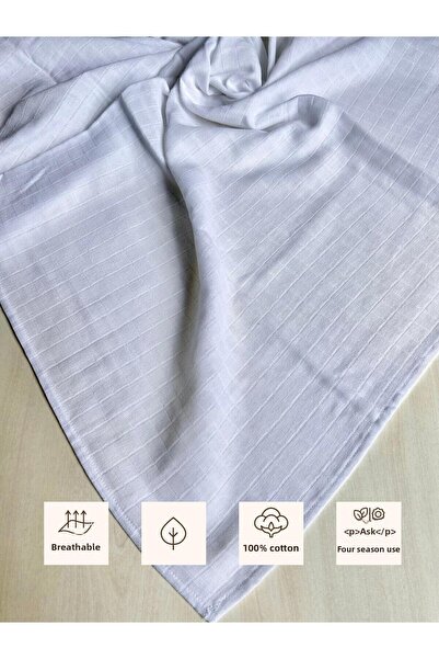 Sevza Kids Multi-Purpose 2-Piece Muslin Blanket & Throw, 100% Cotton Dreamy Collection Yıldız