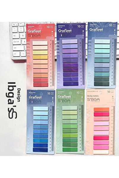 sibga tasarım 6 Pieces of 1200 Sheets Post-It Post-It Notes. Bookmark Bookmark Post-It Sticker Note Paper