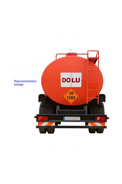 Badem10 Adr Metal Empty-Full Warning Sign 40X30 cm Reflective Glowing Folding Warning Sign 1 Piece