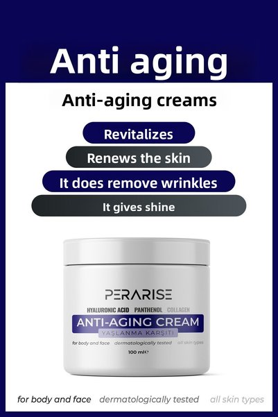 PeraRise Rejuvenating Skin Renewal Cream, Anti-Blemish, Anti-Aging, Anti-Wrinkle, Anti-Aging Repair Cream, Leather K Cream