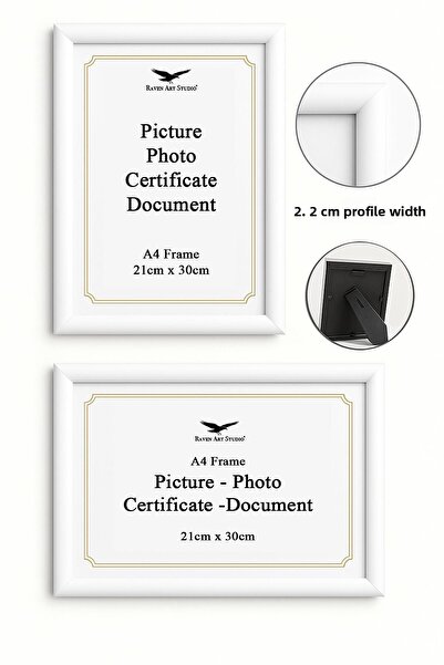 Raven Art Studio Pergamon A4 Size 21cm X 30cm Picture Photo Document Poster D...