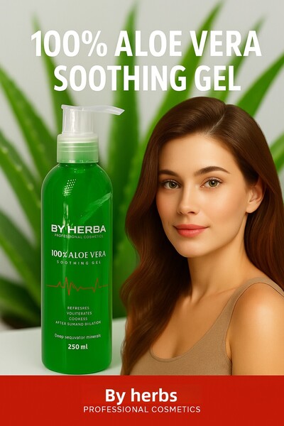 By Herba جل الألوفيرا المرطب والمريح