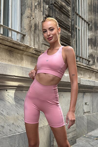 George Phoenix Aero Motion Premium - Sutien sport cu model pudră, cu bretele ...