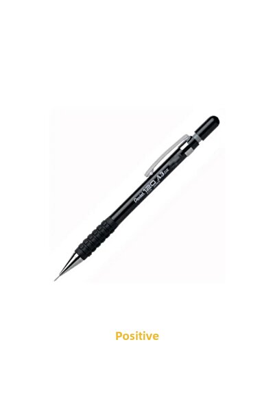 Pentel قلم A317 أسود متعدد الاستخدامات بسمك 0.7 مم