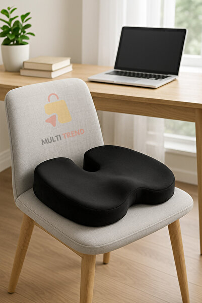 HASBY Visco Ortopedik Oturma Minderi Sandalye Koltuk Minderi Bel ve Kuyruk So...