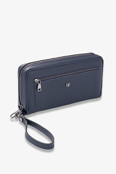 Getto Deri Elegans Hakiki Deri Kişiye Özel İsim Baskılı Portföy Cüzdan