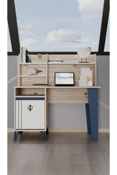 SANDALİE Rüya 60x120 Cm Çalışma Masası Bilgisayar Masası Ofis Ders Yemek Masası Atlantik Çam