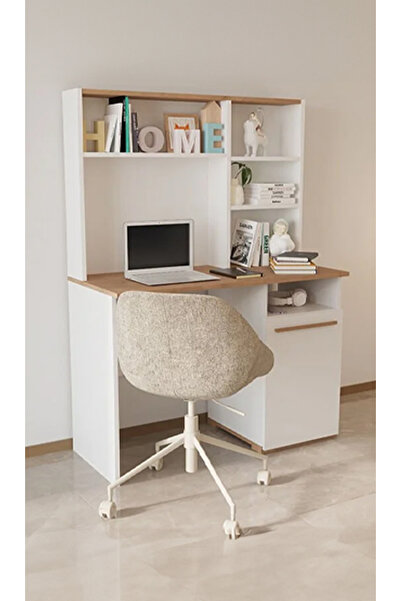 Modalife Genç Eva Çalışma Masası -sarı Meşe&beyaz