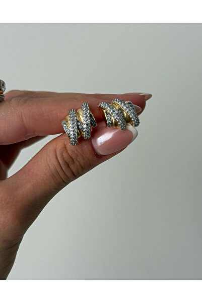 Serenity Atelier Yeni Sezon Mini Zigzag Küpe