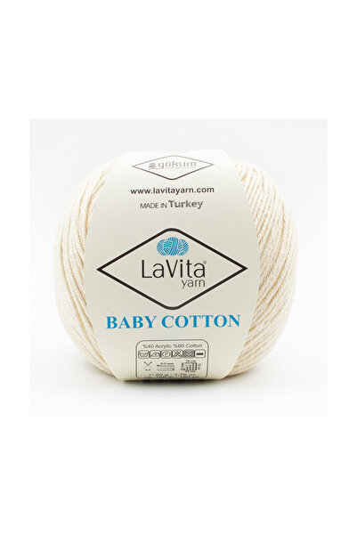 LaVita Yarn 50 g Baby Cotton - Amigurumi, Punch, Ață tricotată manual și Ață ...