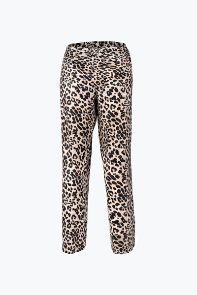 BELONGS TO HER Mia Leopar Dökümlü Pantalon