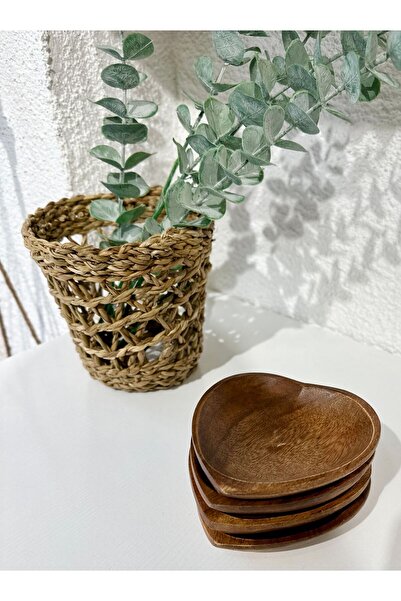 Decamor home Acacia and Heart Snack Bowl - 6 Pieces
