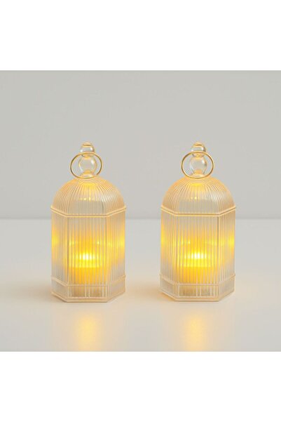 YzHome 1 Adet Pilli Led Dekoratif Mum Sunumluk Dekor Mum