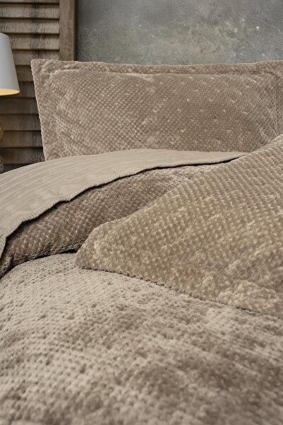 Cotton Box Softnest Single Bedspread Boleta Beige