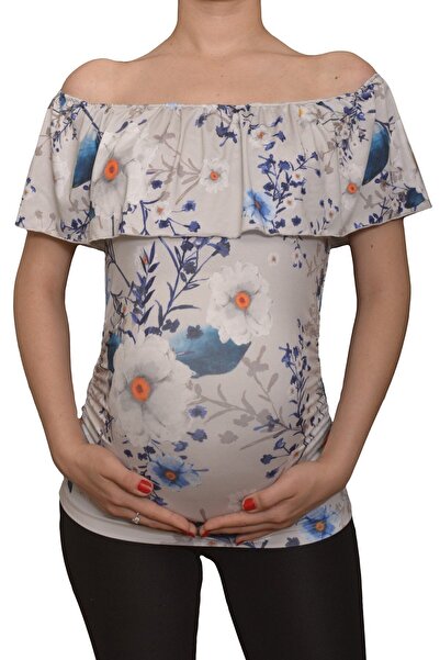 Luvmabelly Maternity 2509 Boat Neck Μπλούζα εγκυμοσύνης