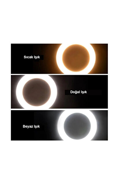 SNEXPRES Fotoğraf Video Için Profesyonel Çekim Işığı Ring Light Stüdyo 14 Inç...