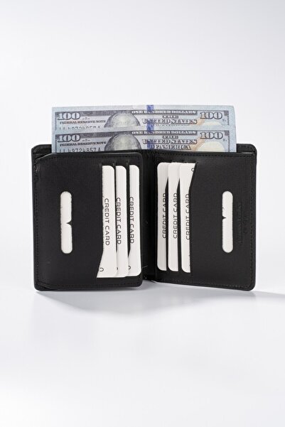 Getto Deri Genuine Leather Route Wallet