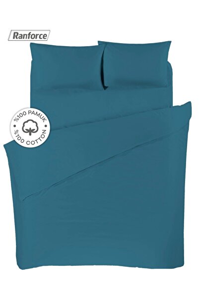 Lucy and Home 100% Cotton Ranforce Double Duvet Cover Set