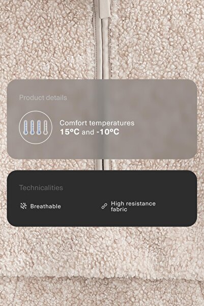 Oysho Fleece sweatshirt with front pocket