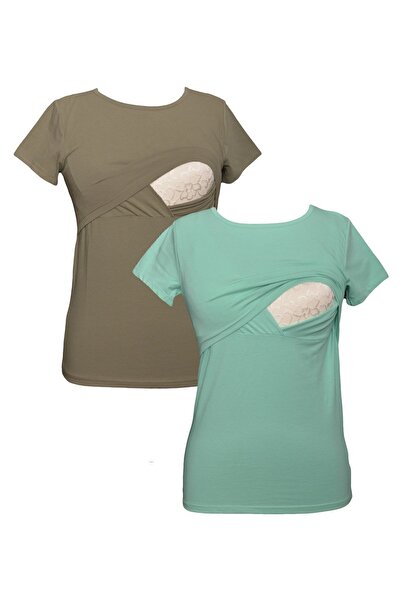Luvmabelly Myra2505_2507 Breastfeeding T-shirt Set