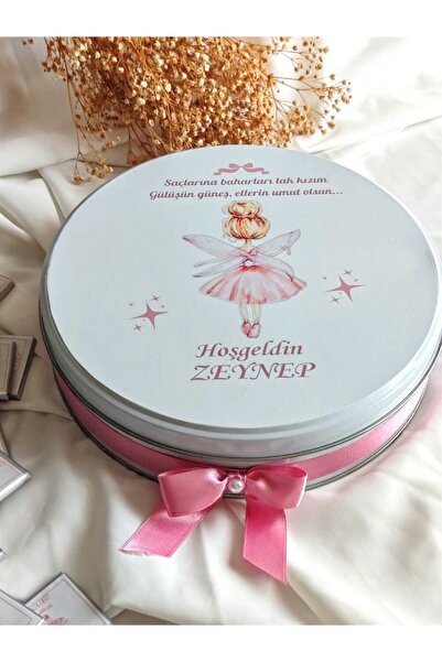 DivaTasarim 50 Adet Kişiye Özel Kız-erkek Hediyelik Bebek Çikolatası