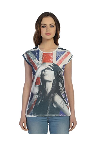 Palena TS2016002 -1 - Bela Štampano Sa deznom T-shirt