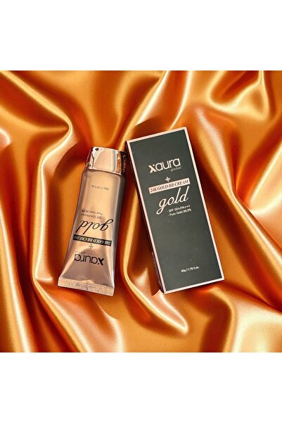 xaura 24K Gold BB Cream SPF50+ 99.9% Saf Altın İçerikli BB Krem