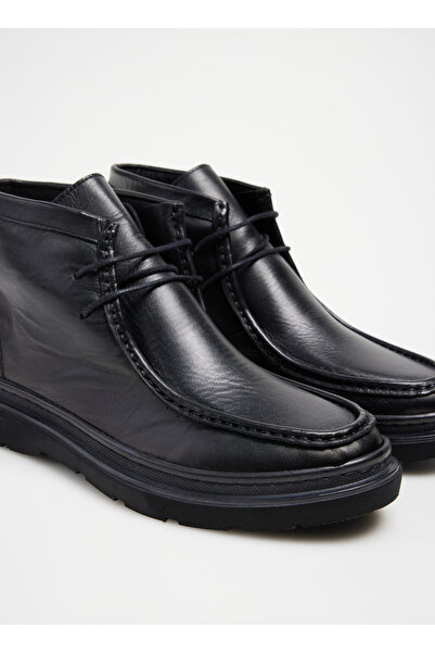 FABRIKA COMFORT Siyah Erkek Deri Bot KRIENS